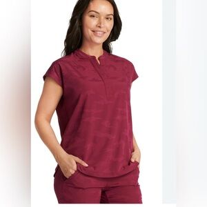 Healing Hands Purple Label Camo Scrub Set- size XS top and bottom